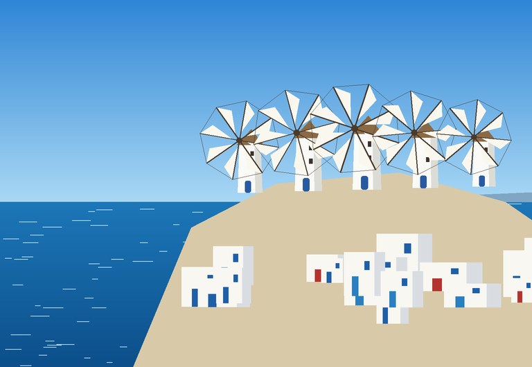 Mykonos Windmills