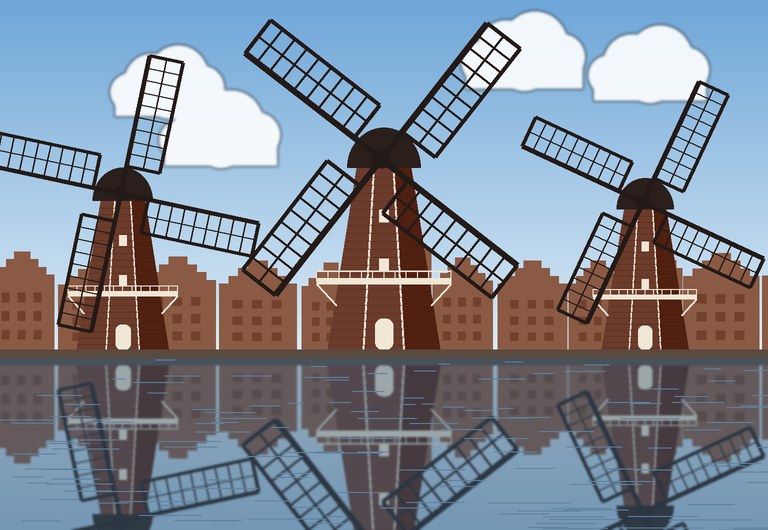 Windmills of Schiedam